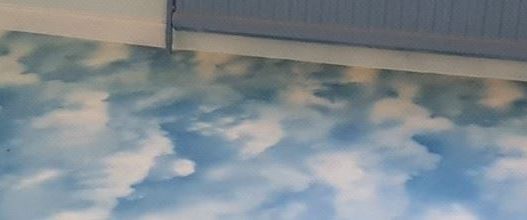 cloud pattern vinyl floor